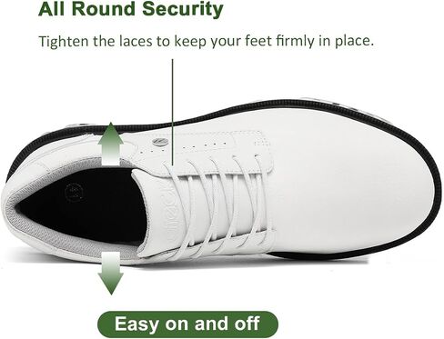 ULTIANT Mens Golf Shoes Traditions Spikeless Size 7.5-13 in Saudi Arabia