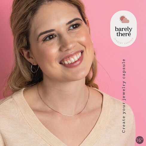 قلادة من الفضة الاسترلينية - سلسلة مربعة 1 مم - لا تسبب الحساسية ومقاومة للتلطخ - تصميم كلاسيكي، مقاس مريح - 30.48 سم - 101.6 سم - من كيزف كرييشنز in Kuwait