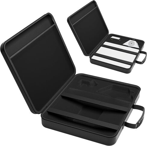 Starlink Mini Case, Travel Case for Starlink Mini, Sturdy Briefcase for Mini Starlink with Side Supporting for Mini Accessories, Portable Bag Black in Kuwait