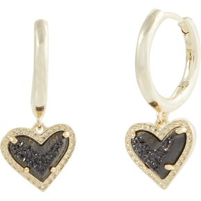 Kendra Scott Ari Heart Huggie Earrings for Women, Fashion Jewelry