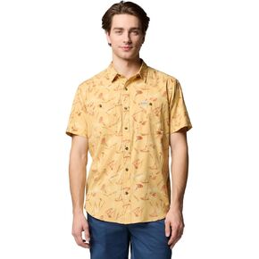 Columbia Men's Utilizer Printed Woven Short Sleeve