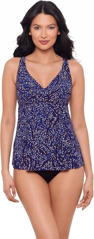 ملابس السباحة النسائية Miraclesuit Shore Leave Ayla Underwire حمالة صدر Tankini علوية منفصلة in Kuwait