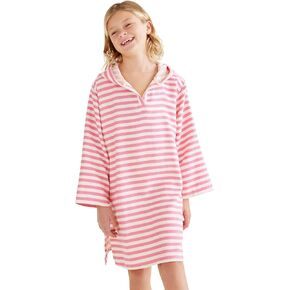 SAMMIMIS Kid’s Beach Towel with Hood - Boys & Girls Swim Cover Up - Pullover Hooded Beach Towel with Long Sleeves – Light, Quick Dry Towel & Hoodie