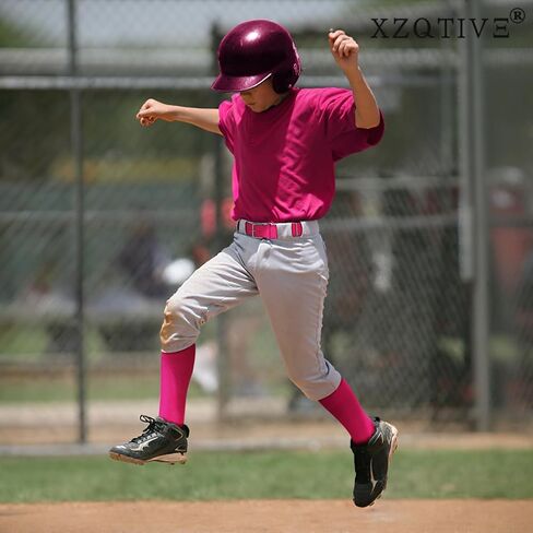 مجموعة XZQTIVE لحزام البيسبول والجوارب وحزام البيسبول والجوارب القابلة للتعديل وحزام الخصر المرن للشباب البالغين in Kuwait