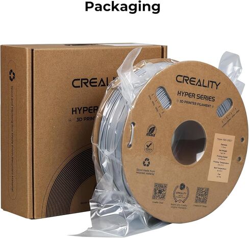 Official Creality PLA 3D Printer Filament, Ender PLA 3D Printer PLA Filament 1.75mm, Dimensional Accuracy +/- 0.02 mm, No-Tangling and Strong Bonding, 1KG Spool PLA (2.2lbs)*2 Pack in Saudi Arabia
