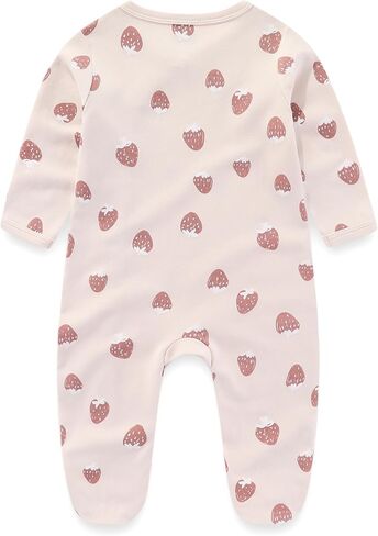 Kiddiezoom Baby Cotton Footed One-Piece Romper Multiple color combinations Jumpsuit Set For Newborn baby Pajamas in Kuwait