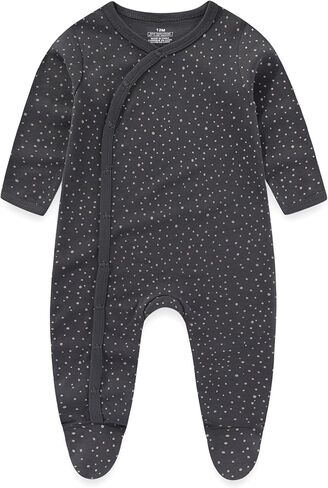 Kiddiezoom Baby Cotton Footed One-Piece Romper Multiple color combinations Jumpsuit Set For Newborn baby Pajamas in Kuwait