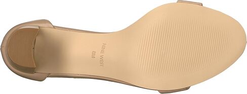Nine West Women's Pruce Heeled Sandal, Gold 713, 11 in Saudi Arabia