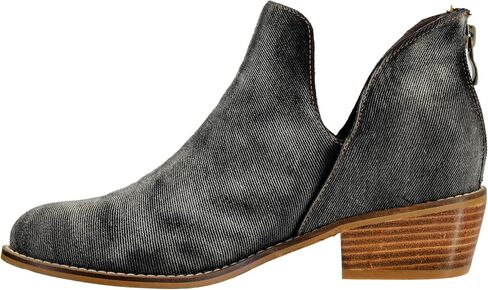 Corkys Footwear Vanish Booties | Memory Foam Insoles, 1.75-Inch Heel, Easy Back Zipper | Stylish and Comfortable for Everyday Wear in Kuwait