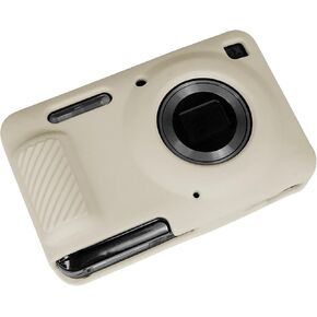 حافظة كاميرا سهلة الغطاء لهاتف KODAK PIXPRO FZ55، غطاء سيليكون ناعم مضاد للخدش FZ55 DSLR حافظة واقية للسفر، أحمر كرزي in Kuwait