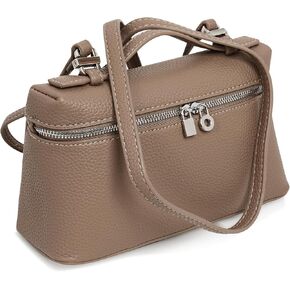 2PCS Crossbody Bags for Women with Detachable Shoulder Strap,Small White Purses for Women,Chic Handbags Shoulder Bag for Women