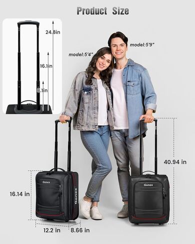 Gonex Rolling Duffle Bag with Wheels, 70L Water Repellent Wheeled Travel Duffel Luggage with Rollers 25 inch, Black in Kuwait