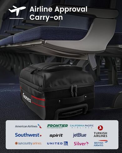 Gonex Rolling Duffle Bag with Wheels, 70L Water Repellent Wheeled Travel Duffel Luggage with Rollers 25 inch, Black in Kuwait