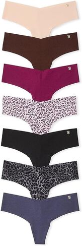 Victoria's Secret No Show Thong Panty Pack, Underwear for Women (XS-XXL) in Kuwait