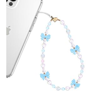 Velvet Caviar Phone Charm Wrist Strap - Cute Beaded Cellphone Wristlet - Lanyard Accessory for Women - Fits all Phone Cases including iPhone 15 Pro Max / 14 Pro Max / 13 Pro Max / 12 (Studs & Spikes) in Kuwait