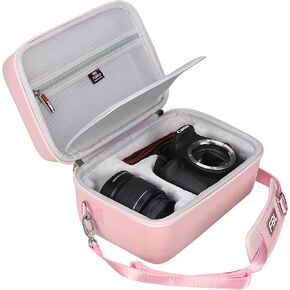 FBLFOBELI EVA Travel Storage Case For Canon EOS Rebel T7 DSLR Camera with 18-55mm Lens, Camera Protective Waterproof Carrying Bag (Case Only)