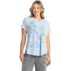 Jess & Jane V Neckline Short Sleeve Top - M91