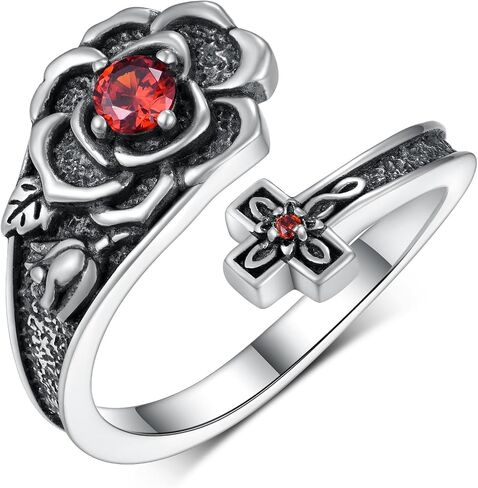 Tree of Life Spoon Ring 925 Sterling Silver Tree of Life Vintage Open Rings Adjustable Thumb Rings Birthday Jewelry Gifts for Women in Saudi Arabia