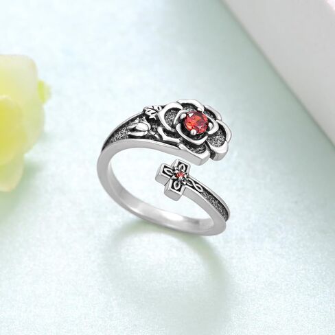 Tree of Life Spoon Ring 925 Sterling Silver Tree of Life Vintage Open Rings Adjustable Thumb Rings Birthday Jewelry Gifts for Women in Saudi Arabia