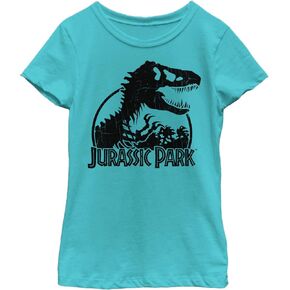 Jurassic Park Little Big Bones Girls Short Sleeve Tee Shirt