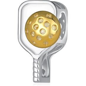 Volleyball Charms 925 Sterling Silver Volleyball Charms for Bracelets Sport Volleyball Jewelry Gifts for Women Girls