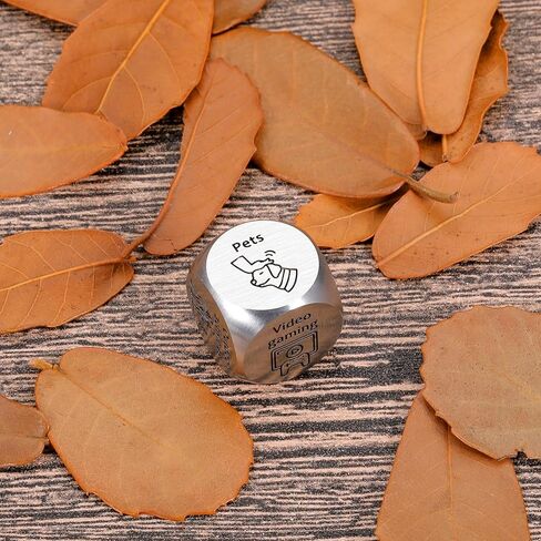 Mens Gifts for Christmas Food Decision Dice Decider for Couple Boyfriend Girlfriend Husband Wife Date Night Dice Gifts for Him Her Food Decision Dice Gifts One 11th Year Anniversary Valentines Gifts in Kuwait