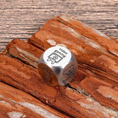 Mens Gifts for Christmas Food Decision Dice Decider for Couple Boyfriend Girlfriend Husband Wife Date Night Dice Gifts for Him Her Food Decision Dice Gifts One 11th Year Anniversary Valentines Gifts in Kuwait