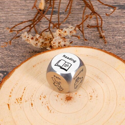 Mens Gifts for Christmas Food Decision Dice Decider for Couple Boyfriend Girlfriend Husband Wife Date Night Dice Gifts for Him Her Food Decision Dice Gifts One 11th Year Anniversary Valentines Gifts in Kuwait
