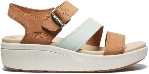 KEEN Women's Ellecity Backstrap Open Toe Adjustable Comfortable Platform Wedge Sandal in Kuwait