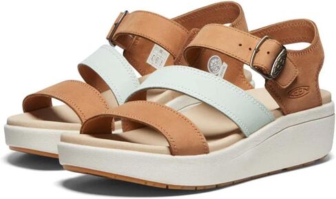 KEEN Women's Ellecity Backstrap Open Toe Adjustable Comfortable Platform Wedge Sandal in Kuwait