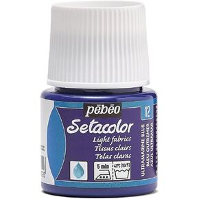 Pebeo Setacolor Opaque Fabric Paint, 45ml, Blue Jean in Kuwait