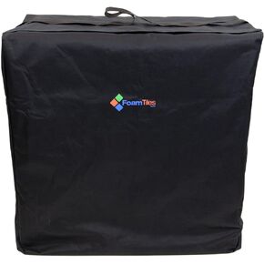 IncStores Foam Flooring Tiles Carrying Case | Easy Transportation of High-Density Interlocking Foam Tiles for Floor Protection in Your Trade Show, Exercise, and Play Areas