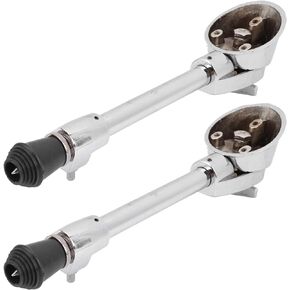 Bass Drum Spurs Legs, 2Pcs Bass Drum Kit Legs 360° Adjustable Drum Legs Drum Accessories for Drum Kit Percussion Instruments