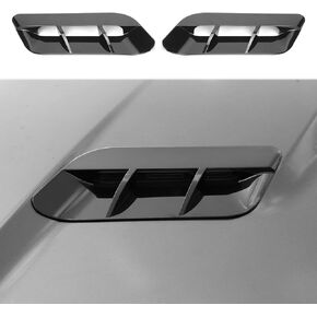Linskip Hood Air Vent Trim Compatible with Dodge Challenger 2015 2016 2017 2018 2019 2020 2021 2022 2023 SXT, Challenger exterior Accessories(carbon fiber)