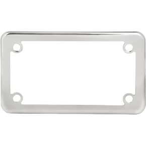 Grand General 60391 Chrome Plain Motorcycle License Plate Frame