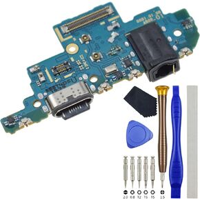 USB Type-C 2.0 USA Version USB Charger Port Replacement for Samsung Galaxy A52 5G SM-A526U A52 with Microphone Headphone Jack
