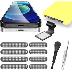 Phone Speaker Dustproof Stickers Protector ，Speaker Dustproof Net Stickers Dustproof Cover Kit Anti Dust Plugs Speaker Anti Dust Adhesive Cover (Phone Speaker Dustproof Stickers Protector)