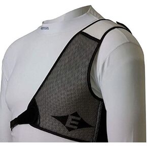 Easton Diamond Chest Guard RH White/Black (Small)
