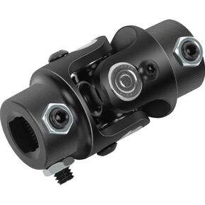 cciyu Black Steering joints 3/4" DD x 13/16"-36 Spline U-Joint Shaft