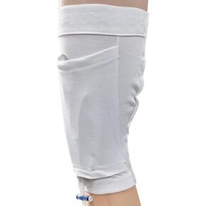 Catheter Leg Bag Holder Catheter Sleeve Urine Leg Bag Catheter Sleeves Catheter Bag Holder Leg Strap Urinary Drainage Bag Cover for Men&Women Stay in Place Urine Bags for Legs (M)