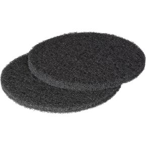 Steelman 2-Piece Oil Drain Pan Anti-Splash Pad for Mechanics and Automotive Techs, Prevents Oil Splashes During Vehicle Maintenance, 15-inch Diameter Pads Cut Down to Any Size