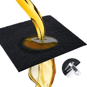 1 Pack 22 Inch Oil Drain Splash Pad, Square No Splatter Pad for Oil Drain Pan in Car Transmission Oil Changes