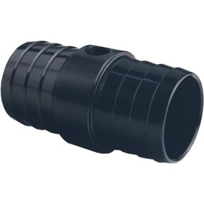 DEWHEL 1-1/4" Hose w/ 1/8" NPT Steam Port Adapter Top Radiator LS Swap Coolant (Black)