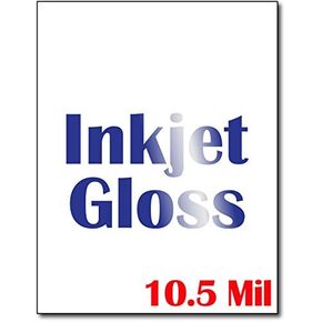 Heavyweight Inkjet Gloss Cardstock (Single Sided Gloss) - 50 Sheets - For Inkjet printers only