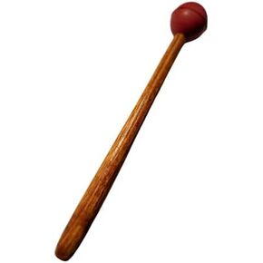 مطرقة الشوكة الرنانة 1 قطعة | خشب الورد الهندي الشمالي المصقول يدويًا | ضبط فروك المنشط | مطرقة بمقبض طويل 22 سم in Kuwait