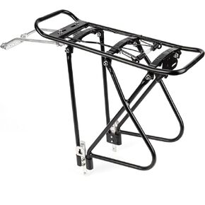Sigtuna Rear Bike Rack, Bike Cargo Rack Adjustable for Mountain Bikes, Bike Rack for Back of Bike, Fit 24-27.5" and 700C, Capacity Up to 110 lbs