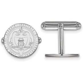 Georgia Tech Crest Cufflinks (Sterling Silver)