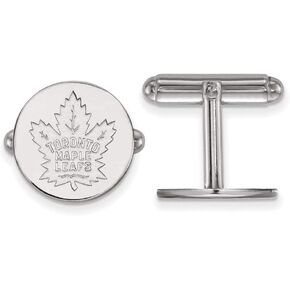 Toronto Maple Leafs Cufflinks (Sterling Silver)