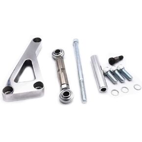 Long Water Pump Lwp Aluminum Alternator Bracket Kit Compatible for Chevy SBC 350