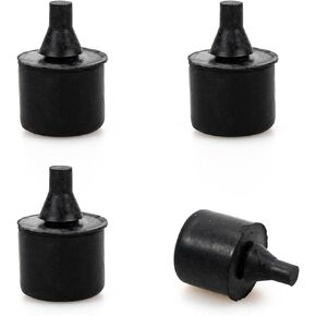 4 PCS Car Fuel Filler Stop Buffer Automotive Accessories Rubber Door Plugs Cushioning Rubber Nail Cushions Petrol Filler Rubber Plugs Carved for Use in Many Parts of the Car